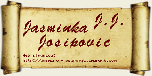 Jasminka Josipović vizit kartica
